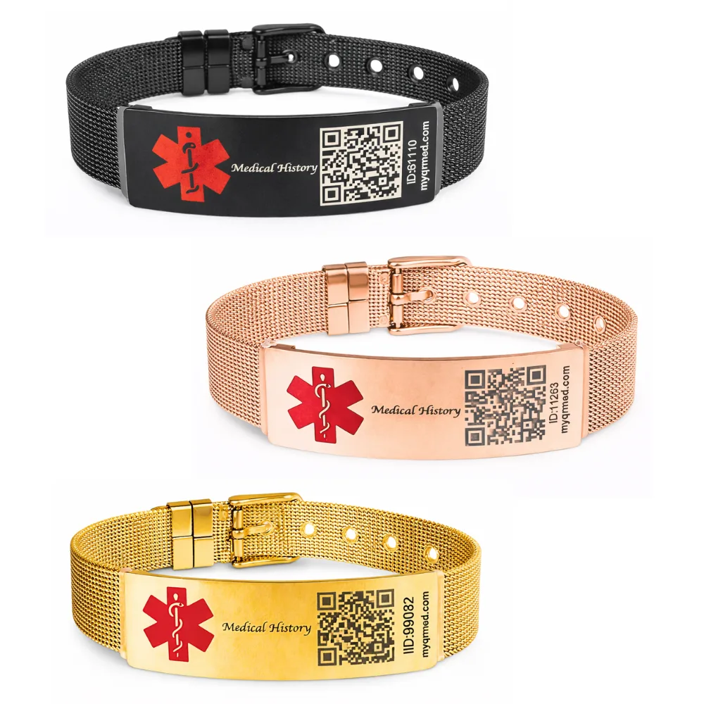 Luxe Emergency ID Bracelet